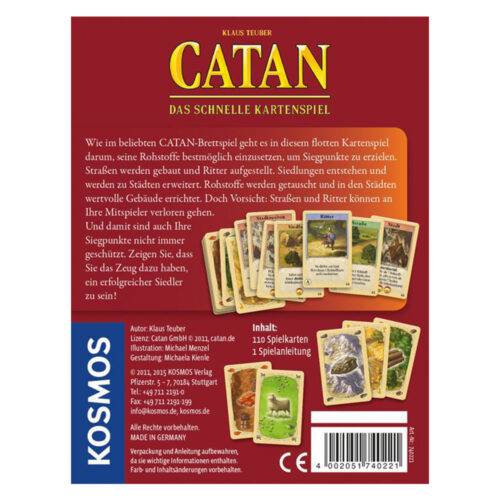 CATAN - Das schnelle Kartenspiel 2015 - Der Spielelöwe - 2