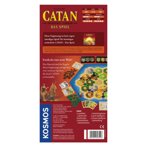 Catan – Das Spiel Erweiterung für 5-6 Spieler - Der Spielelöwe - 2