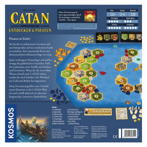 Catan Entdecker und Piraten - Der Spielelöwe - 2