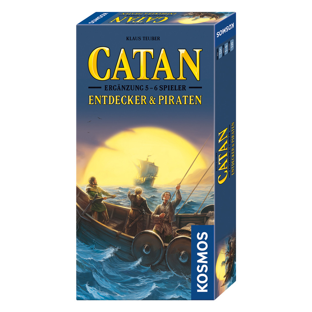 Catan – Entdecker und Piraten Erweiterung für 5-6 Spieler - Der Spielelöwe - 1