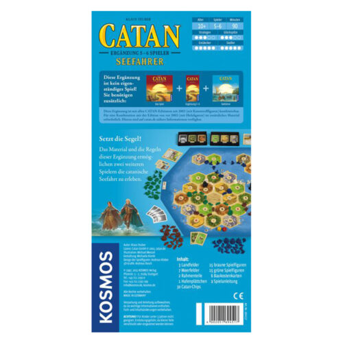 Catan - Seefahrer Erweiterung für 5-6 Spieler -Der Spielelöwe 2