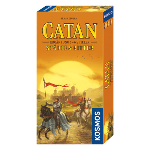 Catan – Städte und Ritter Erweiterung für 5-6 Spieler - Der Spielelöwe - 1