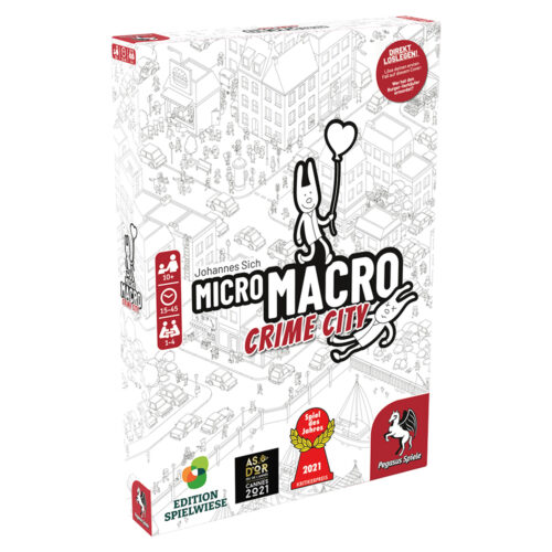 Micro Macro - Der Spielelöwe - Cover